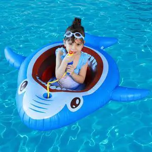 Inflatable Floating Pool Toys for Kids Pool Float Swimming Ring Beach Water Floats Shark Boat with Water Gun Inflated Ride on Float Summer Water Games Toy for Boys Girls Inflatable Floating Pool Toys for Kids Pool Float Swimming Ring Beach Water Floats Shark Boat with Water Gun Inflated Ride on Float Summer Water Games Toy for Boys Girls