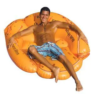 Giant Inflatable Baseball Glove Pool Float , Brown, 62"/50"/16" Giant Inflatable Baseball Glove Pool Float , Brown, 62"/50"/16"