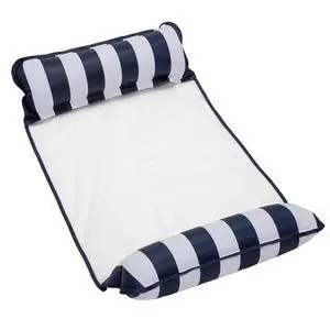 Original 4-in-1 Monterey Hammock Pool Float & Water Hammock Multi-Purpose, Inflatable Pool Floats for Adults Patented Thick, Non-Stick PVC Material Navy Original 4-in-1 Monterey Hammock Pool Float & Water Hammock Multi-Purpose, Inflatable Pool Floats for Adults Patented Thick, Non-Stick PVC Material Navy