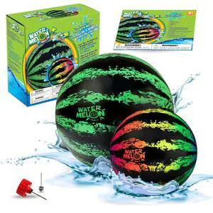 Pool Toys for Adults and Family - 2 Pack of 6 1/2" & 9" Kids, Teens, Everyone Swimming Games, Water Football, Tag, Diving Beach Play Fun Accessories Pool Toys for Adults and Family - 2 Pack of 6 1/2" & 9" Kids, Teens, Everyone Swimming Games, Water Football, Tag, Diving Beach Play Fun Accessories