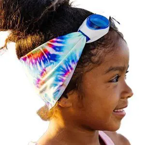 Place KIDS SWIM GOGGLES with Fabric Strap - TIE DYE | Tangle-Free, Swimming Goggles for Kids, Comfy Fabric Strap Goggles - Tie Dye Goggles for Swimming Place KIDS SWIM GOGGLES with Fabric Strap - TIE DYE | Tangle-Free, Swimming Goggles for Kids, Comfy Fabric Strap Goggles - Tie Dye Goggles for Swimming