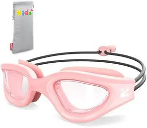 Kids Swim Goggles with Bungee Strap, G1mini Go Crystal Lens Anti-Fog Comfortable Kids Goggles for Swimming Age 3-10 Kids Swim Goggles with Bungee Strap, G1mini Go Crystal Lens Anti-Fog Comfortable Kids Goggles for Swimming Age 3-10