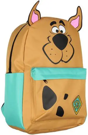 Scooby Doo Character 3D Ears 17" Backpack Laptop Travel Book Bag Padded Back Adjustable Straps Scooby Doo Character 3D Ears 17" Backpack Laptop Travel Book Bag Padded Back Adjustable Straps
