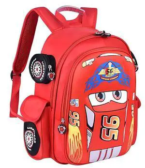 Kid Toddler Boys Girls Backpack Waterproof Cartoon Truck Car Child Snack School Bag Kindergarten Backpack (Red) Kid Toddler Boys Girls Backpack Waterproof Cartoon Truck Car Child Snack School Bag Kindergarten Backpack (Red)