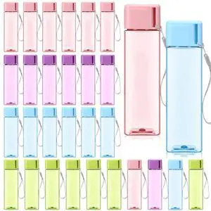 30 Pcs Water Bottle Bulk 17 oz Plastic Sports Water Bottles for Kids Adults Reusable Leak Proof Portable Drink Container Large for School Classroom Travel Camping Fitness Office(Multicolor) 30 Pcs Water Bottle Bulk 17 oz Plastic Sports Water Bottles for Kids Adults Reusable Leak Proof Portable Drink Container Large for School Classroom Travel Camping Fitness Office(Multicolor)
