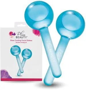 Facial Cooling Globes, Cool Massage Tools for Reduces Puffiness Facial Cooling Globes, Cool Massage Tools for Reduces Puffiness