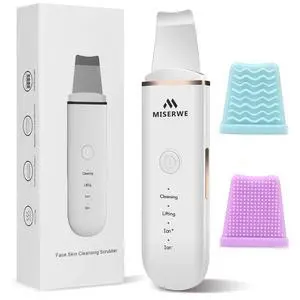 Skin Scrubber Face Skin Spatula Facial Scrubber Spatula for Deep Cleansing Blackhead Remover Pore Cleaner with 4 Modes (White) Skin Scrubber Face Skin Spatula Facial Scrubber Spatula for Deep Cleansing Blackhead Remover Pore Cleaner with 4 Modes (White)