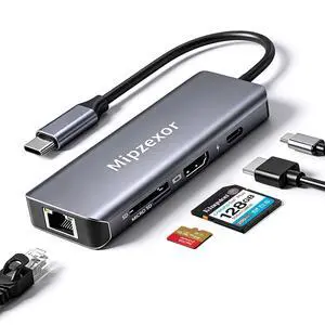 USBC Docking Station 8 in 1 USB C to hdmi gigabit ethernet Adapter 1Gbps Ethernet Hub 100W Power Delivery 3*USB 3.0 Ports SD/TF Card Reader Ethernet USB C Adapter for MacBook Pro/Air Dell XPS HP USBC Docking Station 8 in 1 USB C to hdmi gigabit ethernet Adapter 1Gbps Ethernet Hub 100W Power Delivery 3*USB 3.0 Ports SD/TF Card Reader Ethernet USB C Adapter for MacBook Pro/Air Dell XPS HP