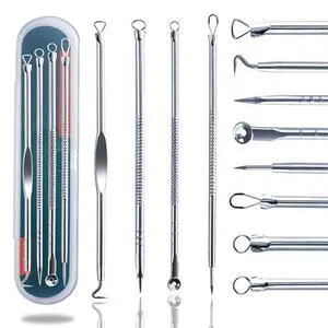 Blackhead Remover Pimple Comedone Extractor Tool Best Acne Removal Kit Blackhead Remover Pimple Comedone Extractor Tool Best Acne Removal Kit
