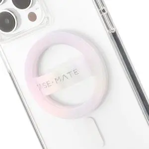 Soap Bubble Magnetic/MagSafe Phone Grip - Detachable Loop Grip - Phone Holder for Hand - Soft Collapsible Magnetic Finger Loop Holder for iPhone 17 Pro Max/16 Pro/15/14/Pixel 10 - Iridescent Soap Bubble Magnetic/MagSafe Phone Grip - Detachable Loop Grip - Phone Holder for Hand - Soft Collapsible Magnetic Finger Loop Holder for iPhone 17 Pro Max/16 Pro/15/14/Pixel 10 - Iridescent