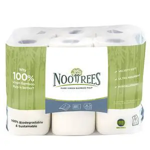 Bamboo Toilet Paper, Eco Friendly, Tree-Free, Biodegradable, Septic Safe, Chemical-Free, FSC Certified Bathroom Tissue, 3-ply Toilet Paper, 220 Sheets, 12 Rolls, Pack of 1 Bamboo Toilet Paper, Eco Friendly, Tree-Free, Biodegradable, Septic Safe, Chemical-Free, FSC Certified Bathroom Tissue, 3-ply Toilet Paper, 220 Sheets, 12 Rolls, Pack of 1