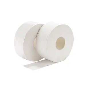 Plees 3-Ply Jumbo Commercial Toilet Paper Roll Bathroom Tissue, 8 in Diameter, 4 Rolls/Case, White Plees 3-Ply Jumbo Commercial Toilet Paper Roll Bathroom Tissue, 8 in Diameter, 4 Rolls/Case, White