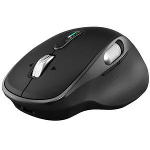 Wireless Bluetooth Mouse Multi-Device Rechargeable Ergonomic Optical Mouse with 5 Adjustable DPI Bluetooth Computer Mouse for Laptop, Medium to Large Sized Hands,8 Programmable Buttons-Black Wireless Bluetooth Mouse Multi-Device Rechargeable Ergonomic Optical Mouse with 5 Adjustable DPI Bluetooth Computer Mouse for Laptop, Medium to Large Sized Hands,8 Programmable Buttons-Black