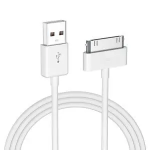 Certified 30 Pin USB Charging Cable, 4.0ft USB Sync Charging Cord iPhone Compatible for 4 4s 3G 3GS iPad 1 2 3 iPod Touch Nano White (1 PCS) Certified 30 Pin USB Charging Cable, 4.0ft USB Sync Charging Cord iPhone Compatible for 4 4s 3G 3GS iPad 1 2 3 iPod Touch Nano White (1 PCS)