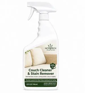Couch Cleaner and Stain Remover Spray - Professional Strength Non-Toxic Multi-Surface Fabric and Upholstery Cleaner for Couches, Sofas, Sectionals, Microfiber & Car Interiors, 32 oz Couch Cleaner and Stain Remover Spray - Professional Strength Non-Toxic Multi-Surface Fabric and Upholstery Cleaner for Couches, Sofas, Sectionals, Microfiber & Car Interiors, 32 oz