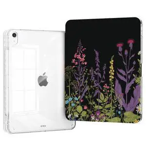 Case for iPad A16 11th Generation (2025) 11 Inch, iPad 10th Generation 2022 Case Flower, Stable Trifold Stand with Pencil Holder, Shockproof Clear Cover, Wildflowers Case for iPad A16 11th Generation (2025) 11 Inch, iPad 10th Generation 2022 Case Flower, Stable Trifold Stand with Pencil Holder, Shockproof Clear Cover, Wildflowers