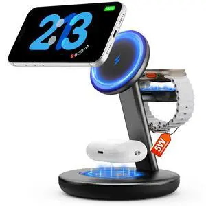 for Apple Watch 5W Fast Charger,15W Silent Not hot,3in1 Wireless Charging Station, Apple Mag-Safe Charger Stand,Fast Magnetic Wireless Charger Station for iPhone17-12 Series,Apple Watch Airpods for Apple Watch 5W Fast Charger,15W Silent Not hot,3in1 Wireless Charging Station, Apple Mag-Safe Charger Stand,Fast Magnetic Wireless Charger Station for iPhone17-12 Series,Apple Watch Airpods