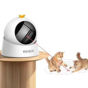 Auto Laser Cat Toy - Random Motion Track, Magnetic 360° Base, Run Quiet,Rechargeable with 1000mAh Battery, Auto Sleep & 3 Speed Modes, Safe for Cats,Interactive Cat Gifts Toys for Bored Indoor Auto Laser Cat Toy - Random Motion Track, Magnetic 360° Base, Run Quiet,Rechargeable with 1000mAh Battery, Auto Sleep & 3 Speed Modes, Safe for Cats,Interactive Cat Gifts Toys for Bored Indoor