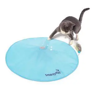 Hot Pursuit Electronic Concealed Motion Cat Toy, Unpredictable Erratic Movement Mimics Prey for Active Hunting for Cats & Kittens, Battery Powered Hot Pursuit Electronic Concealed Motion Cat Toy, Unpredictable Erratic Movement Mimics Prey for Active Hunting for Cats & Kittens, Battery Powered