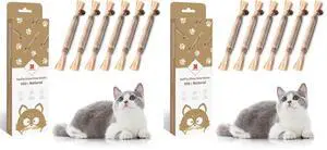 3 Pack Natural Silvervine Sticks Cat Toys, Catmint Silvervine Blend Sticks, Catnip Kittens Chew Toys Teeth Cleaning, Matatabi Dental Care Cat Treat Edible Kitty Lick Toys, Package May Vary 3 Pack Natural Silvervine Sticks Cat Toys, Catmint Silvervine Blend Sticks, Catnip Kittens Chew Toys Teeth Cleaning, Matatabi Dental Care Cat Treat Edible Kitty Lick Toys, Package May Vary