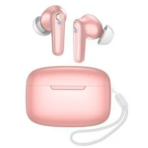 Wireless Ear Buds Bluetooth 5.3 60H Using Time Headphones Deep Bass Clear Call Earbuds with Built-in Mic Touch Control Lightweight Headsets for Studying Working Gaming Pink Wireless Ear Buds Bluetooth 5.3 60H Using Time Headphones Deep Bass Clear Call Earbuds with Built-in Mic Touch Control Lightweight Headsets for Studying Working Gaming Pink
