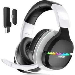 Wireless Gaming Headset for PS5 PC | 2.4GHz+BT - Play While Charging Wireless Gaming Headset for PS5 PC | 2.4GHz+BT - Play While Charging