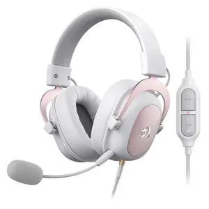White Wired Gaming Headset - 7.1 Surround Sound - Memory Foam Ear Pads - 53MM Drivers - Detachable Microphone - Multi Platforms for PC, PS4/3 & Xbox One/Series X, NS White Wired Gaming Headset - 7.1 Surround Sound - Memory Foam Ear Pads - 53MM Drivers - Detachable Microphone - Multi Platforms for PC, PS4/3 & Xbox One/Series X, NS