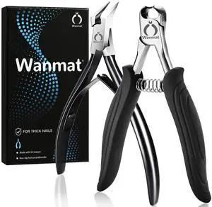 Toenail Clippers, Professional Thick & Ingrown Nail Clippers for Men, Pedicure Clippers Toenail Cutter, Upgraded Toe Nail Clippers with Catcher and Non-Slip Handle Toenail Clippers, Professional Thick & Ingrown Nail Clippers for Men, Pedicure Clippers Toenail Cutter, Upgraded Toe Nail Clippers with Catcher and Non-Slip Handle