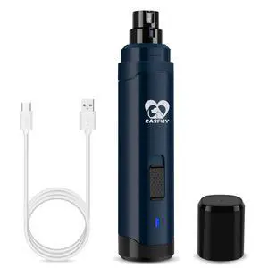 Dog Nail Grinder Upgraded - Professional 2-Speed Whisper-Quiet Electric Pet Nail Trimmer Painless Paws Grooming & Smoothing for Small Medium Large Dogs & Cats (Dark Blue) Dog Nail Grinder Upgraded - Professional 2-Speed Whisper-Quiet Electric Pet Nail Trimmer Painless Paws Grooming & Smoothing for Small Medium Large Dogs & Cats (Dark Blue)