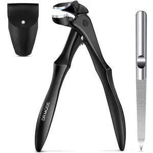 Toenail Clippers for Thick Toenails for Seniors, Upgraded Long Handled Angled Head Toe Nail Clippers for Men Thick Nails with Wide Opening, Large Finger Nail Clippers Adult with Catcher Toenail Clippers for Thick Toenails for Seniors, Upgraded Long Handled Angled Head Toe Nail Clippers for Men Thick Nails with Wide Opening, Large Finger Nail Clippers Adult with Catcher