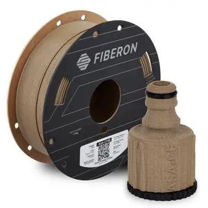 Fiberon ASA-CF08 Desert Sand Carbon Fiber 3D Printing Filament 1.75mm 0.5KG, UV & Weather Resistant, High Rigidity, Heat Resistant, Easy to Print, Functional Parts & Prototypes Fiberon ASA-CF08 Desert Sand Carbon Fiber 3D Printing Filament 1.75mm 0.5KG, UV & Weather Resistant, High Rigidity, Heat Resistant, Easy to Print, Functional Parts & Prototypes
