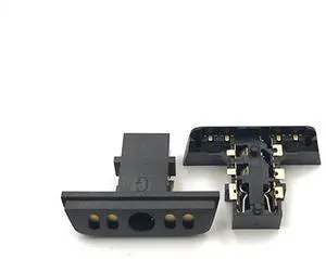 2PCS Replacement Earphone Jack Headset Port Socket Connector for PS5 Controller Repair Parts 2PCS Replacement Earphone Jack Headset Port Socket Connector for PS5 Controller Repair Parts
