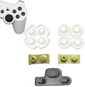 1 Set Silicone Conductive Rubber Pads Replacement for Playstation 3 PS3 Controller Parts for dualshock 3 L1 R1 L2 R2 Adhesive Button Changing Keypad Repair Replacement Part Tool Kit(PS3) 1 Set Silicone Conductive Rubber Pads Replacement for Playstation 3 PS3 Controller Parts for dualshock 3 L1 R1 L2 R2 Adhesive Button Changing Keypad Repair Replacement Part Tool Kit(PS3)