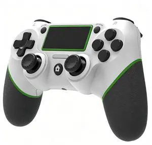 Controller Compatible with PS4 Console,Wireless Controller for Ps4 Controller/Pro/Slim/PC Windows,with Built-in Speaker/Touchpad/Six-axis Motion Control/Vibration/Charging Cable,White Controller Compatible with PS4 Console,Wireless Controller for Ps4 Controller/Pro/Slim/PC Windows,with Built-in Speaker/Touchpad/Six-axis Motion Control/Vibration/Charging Cable,White
