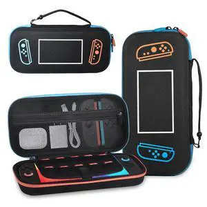 Carrying Case for Nintendo Switch 2 (2025), Hard Shell Travel Storage with Soft Interior, Fits Console, Charger & Accessories, 10 Game Card Slots, Portable Protective Case - Black Carrying Case for Nintendo Switch 2 (2025), Hard Shell Travel Storage with Soft Interior, Fits Console, Charger & Accessories, 10 Game Card Slots, Portable Protective Case - Black