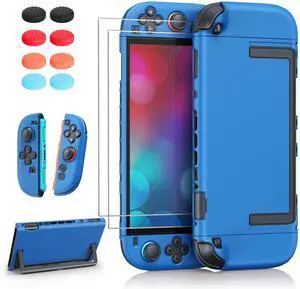 Upgrade Switch 2 Protective Case&Screen Protector Set, Dockable Cute Cover Hard Shell Skin for Nintendo Switch 2 Console Accessories,Travel-Friendly,Kickstand Cutout(Blue, for Switch 2 7.9inch) Upgrade Switch 2 Protective Case&Screen Protector Set, Dockable Cute Cover Hard Shell Skin for Nintendo Switch 2 Console Accessories,Travel-Friendly,Kickstand Cutout(Blue, for Switch 2 7.9inch)