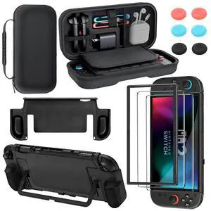 High-end Quality Upgrade Large Capacity Travel Carrying switch 2 case for Nintendo Switch 2 Accessories and Console 2025, with switch 2 Grip Protective Case Cover and Joycon Thumb Grip High-end Quality Upgrade Large Capacity Travel Carrying switch 2 case for Nintendo Switch 2 Accessories and Console 2025, with switch 2 Grip Protective Case Cover and Joycon Thumb Grip