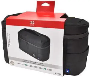 Compact Carry All (Black) Travel Bag for Nintendo Switch 2 - Officially Licensed by Nintendo Compact Carry All (Black) Travel Bag for Nintendo Switch 2 - Officially Licensed by Nintendo