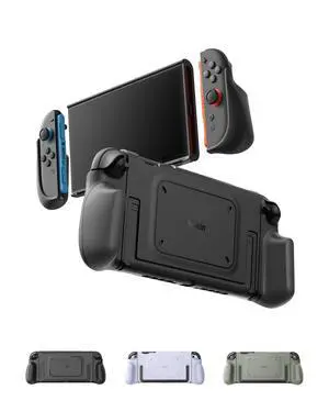 Nintendo Switch 2 Case Grip, Dockable & Quick-Release Design, Ergonomic Non-Slip, Kickstand Compatible Protective Case, Detachable & Comfortable Joy-Con 2 Handheld Grip, Travel Controller case Nintendo Switch 2 Case Grip, Dockable & Quick-Release Design, Ergonomic Non-Slip, Kickstand Compatible Protective Case, Detachable & Comfortable Joy-Con 2 Handheld Grip, Travel Controller case