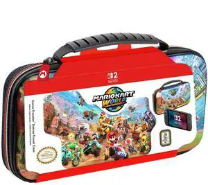 Game Traveler Deluxe Licensed Travel Case Designed for Nintendo Switch, Nintendo Switch 2, OLED, Mario Kart World (NS212MKW) Game Traveler Deluxe Licensed Travel Case Designed for Nintendo Switch, Nintendo Switch 2, OLED, Mario Kart World (NS212MKW)
