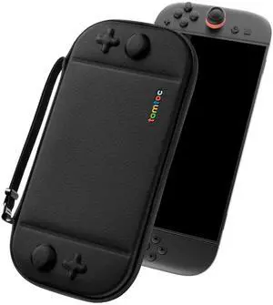 Slim Carrying Case for Nintendo Switch 2 Model 2025, Odorless Felt Protective Hard Shell with 12 Game Card Slots, Portable Travel Storage Case with Original Patent and Military Grade Protection Slim Carrying Case for Nintendo Switch 2 Model 2025, Odorless Felt Protective Hard Shell with 12 Game Card Slots, Portable Travel Storage Case with Original Patent and Military Grade Protection