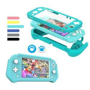 Switch Lite Case Protective Case for Nintendo Switch Lite, Compatible with Nintendo Lite Screen Protector Cover Hand Grip Cover with Detachable TPU+Built-in PC Screen, Blue Switch Lite Case Protective Case for Nintendo Switch Lite, Compatible with Nintendo Lite Screen Protector Cover Hand Grip Cover with Detachable TPU+Built-in PC Screen, Blue