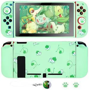 Dockable Case Design for Switch 2017, Anti-Slip Shock-Absorption Protective Soft Carrying Case and Joy Con Controller with 1 PCS Elf Ball Pendant and 2 PCS Thumb Grip caps -Black Lying Cat Dockable Case Design for Switch 2017, Anti-Slip Shock-Absorption Protective Soft Carrying Case and Joy Con Controller with 1 PCS Elf Ball Pendant and 2 PCS Thumb Grip caps -Black Lying Cat