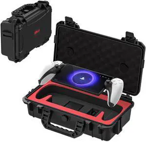Carrying Case for Playstation Portal Remote Player, Hard Shell Travel Case with DIY Customizable Foam for PS Portal, Portable Hard Storage Bag for PS5 Portal and Other Accessories Carrying Case for Playstation Portal Remote Player, Hard Shell Travel Case with DIY Customizable Foam for PS Portal, Portable Hard Storage Bag for PS5 Portal and Other Accessories