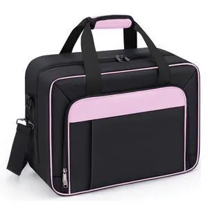 Carrying Case Fit for PS5, Travel Thickened Protective Bag Compatible with Playstation 5 Console, Headset, PS5 Controller, Game Discs, and Gaming Accessories, Pink Carrying Case Fit for PS5, Travel Thickened Protective Bag Compatible with Playstation 5 Console, Headset, PS5 Controller, Game Discs, and Gaming Accessories, Pink
