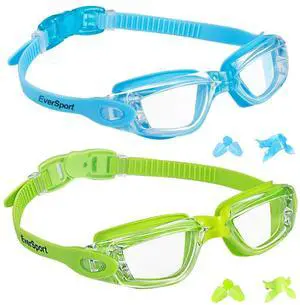 Kids Swim Goggles, Pack of 2 Swimming Goggles for Children Teens, Anti-Fog Anti-UV Youth Swim Glasses Leak Proof for Age4-16 Kids Swim Goggles, Pack of 2 Swimming Goggles for Children Teens, Anti-Fog Anti-UV Youth Swim Glasses Leak Proof for Age4-16