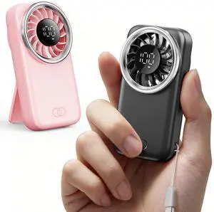 Handheld Mini Fan, 2 Pack Portable Rechargeable Battery Pocket Fan Handheld Mini Fan, 2 Pack Portable Rechargeable Battery Pocket Fan