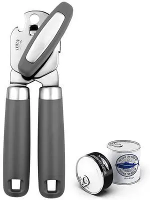 Can Opener,Professional 3-In-1 Multifunctional Manual Can Openers Bottle Opener,Kitchen Durable Stainless Steel Heavy Duty Can Opener Smooth Edge for Kitchen Seniors Friendly Can Opener,Professional 3-In-1 Multifunctional Manual Can Openers Bottle Opener,Kitchen Durable Stainless Steel Heavy Duty Can Opener Smooth Edge for Kitchen Seniors Friendly