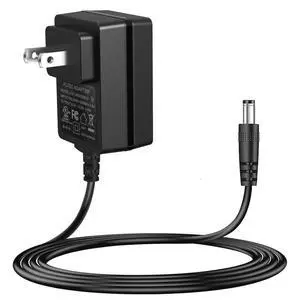 DC 9V 500mA Guitar Pedal Power Supply Adapter AC Wall Charger Adapter One Spot 5.5mmX2.1mm Compatible for Most Effect Pedals (Tip Negative) DC 9V 500mA Guitar Pedal Power Supply Adapter AC Wall Charger Adapter One Spot 5.5mmX2.1mm Compatible for Most Effect Pedals (Tip Negative)