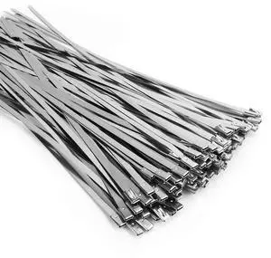 Metal Zip Ties (100PCS 11.8 Inch), 304 Stainless Steel, Heavy Duty Self-locking Cable Ties, for Exhaust Wrap, Chain Link Fence Parts, Heat Resistant Fencing Tie. for Pipe, Auto repair. Metal Zip Ties (100PCS 11.8 Inch), 304 Stainless Steel, Heavy Duty Self-locking Cable Ties, for Exhaust Wrap, Chain Link Fence Parts, Heat Resistant Fencing Tie. for Pipe, Auto repair.